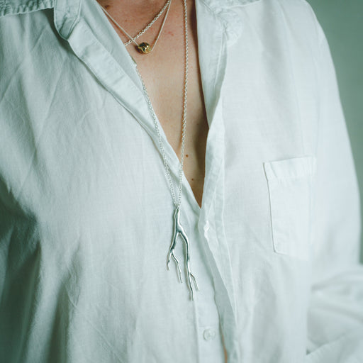 Roots Pendant - Designed and Made by Hand in Aotearoa.