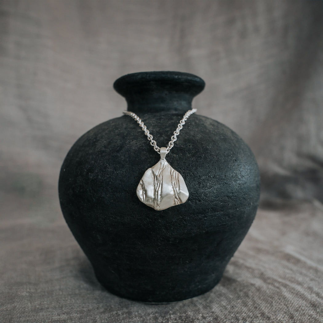 Rena Necklace - Fair-mined solid sterling silver