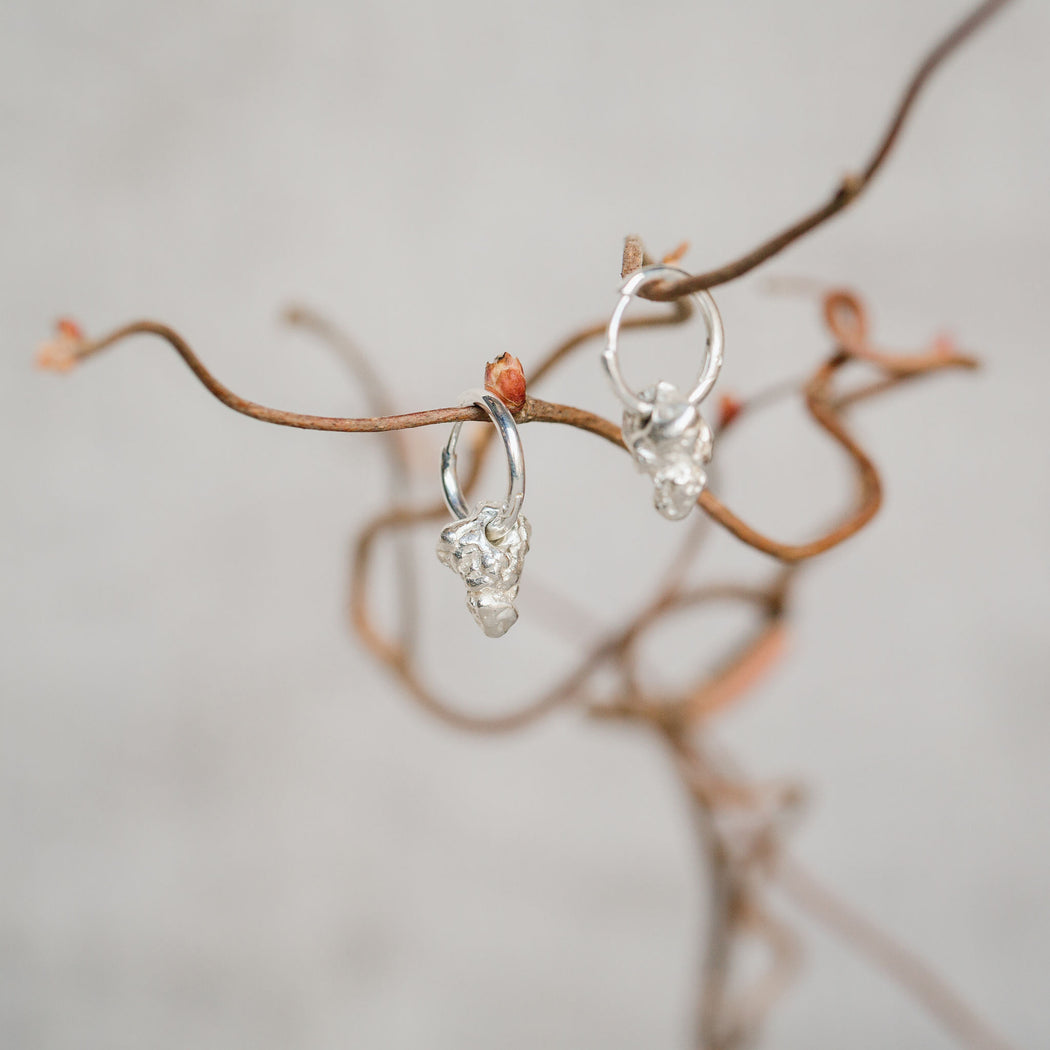 Nellie Earrings - Sterling Silver