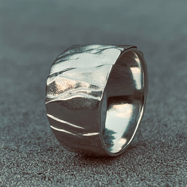 Ravine Ring - Designed and Made by Hand in Aotearoa.