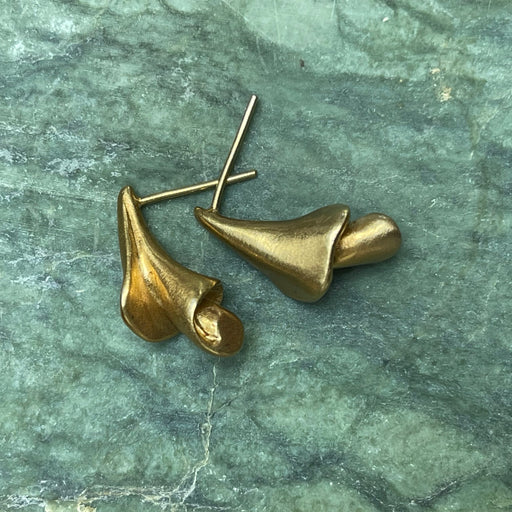 Cass Earrings - Fair-mined gold plated