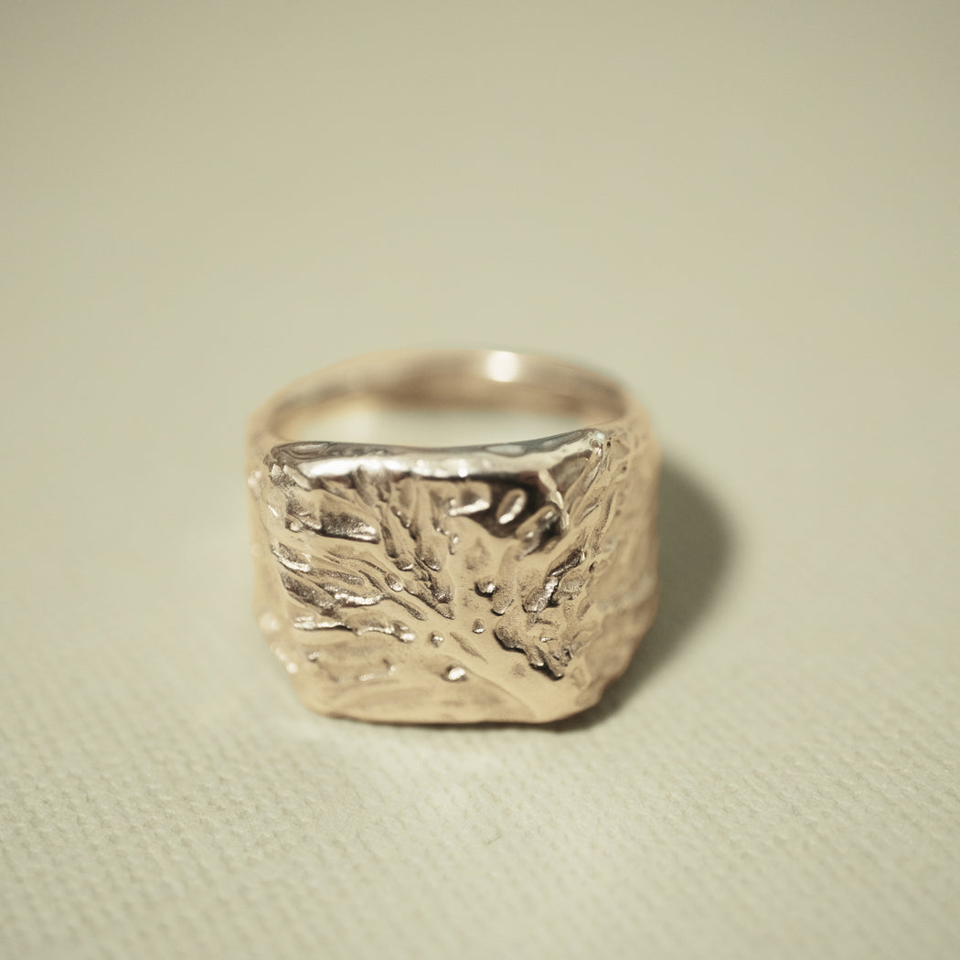 Impression Ring - Designed by Made by Hand in Aotearoa.